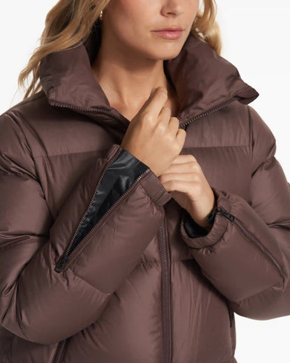 Hillside Down Jacket | Mahogany