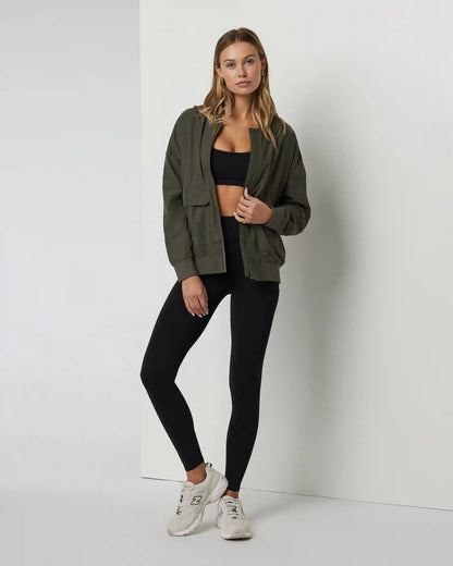 Capri Bomber Jacket | Oregano