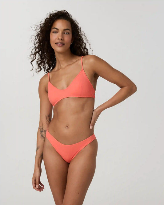 Heat Wave Bikini Top | Happy Orange