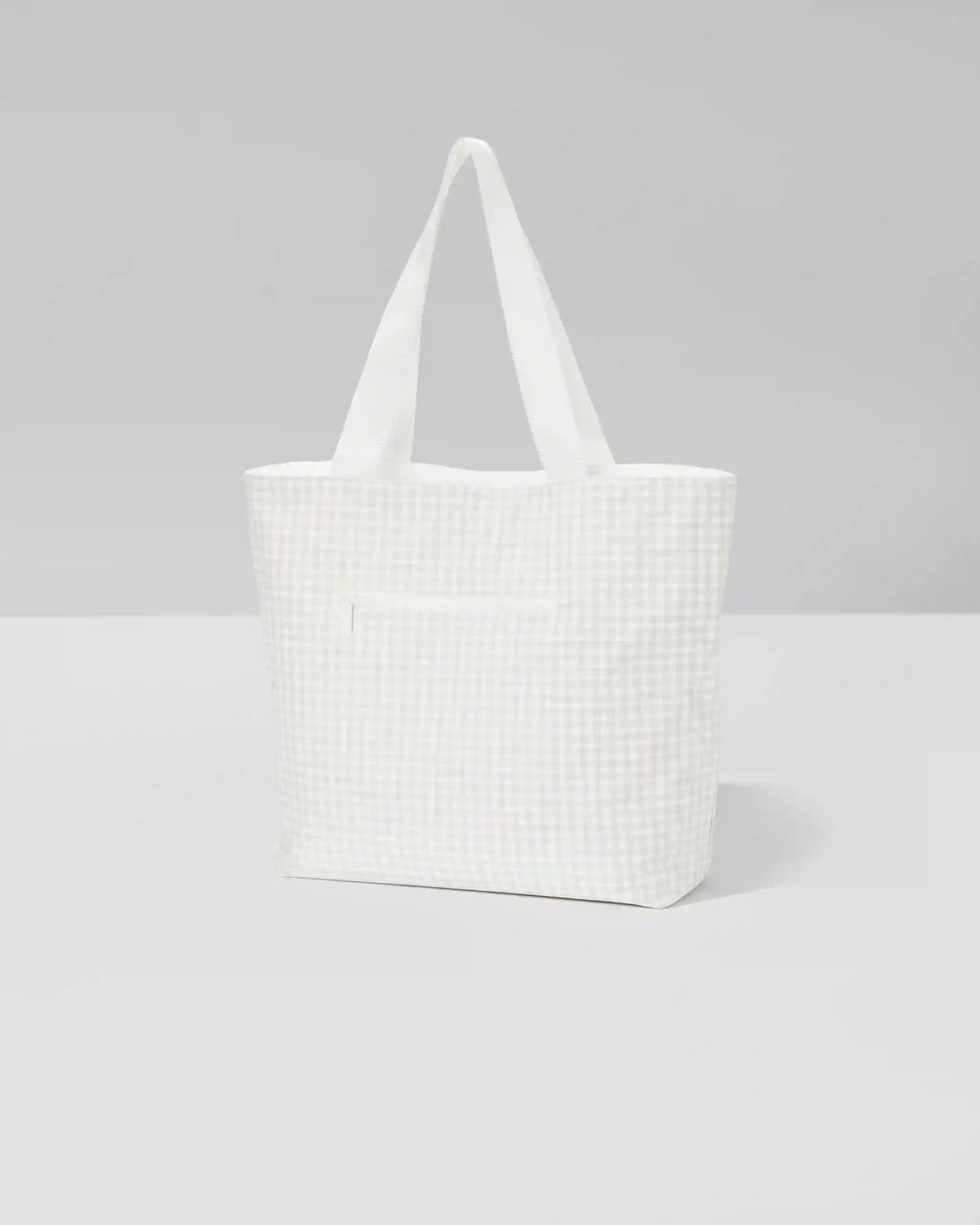 ALOHA-Day Tripper | Natural/Bone Gingham