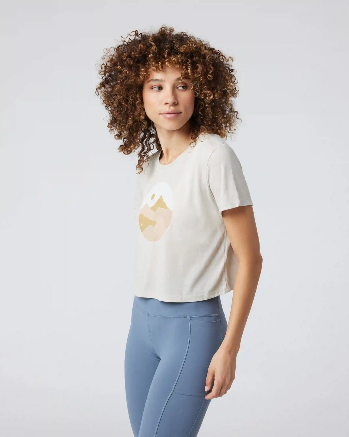 Landscapes Tee | Heather Dust