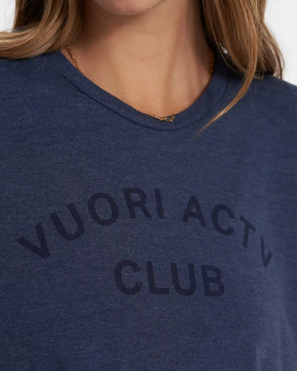 ACTV Club Tee | Navy Heather