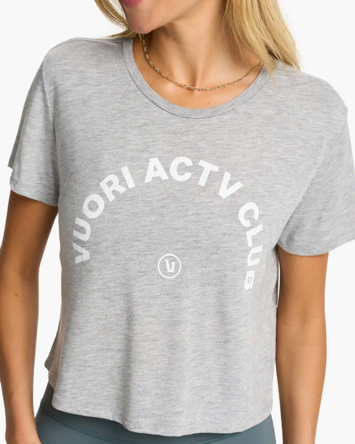 ACTV Club Tee 2.0 | Heather Grey